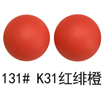 50pcs solid round 12mm silicone bead