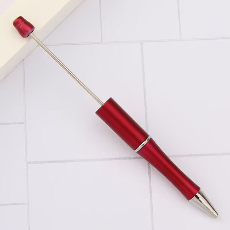 1PCS solid color DIY beadable pen