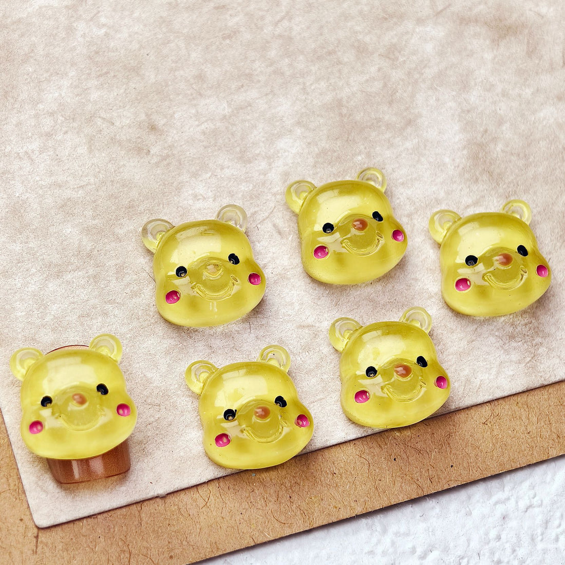 20pcs cartoon toy story acrylic mini nail charm DIY Nail Art Accessories for Manicures jewelry scrapbook decor