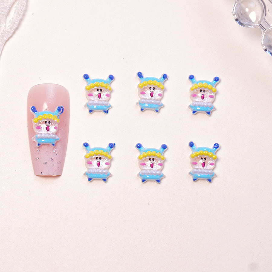 20pcs cardcaptor acrylic mini nail charm DIY Nail Art Accessories for Manicures jewelry scrapbook decor