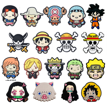5pcs One Piece Luffy Son Goku focal Bead