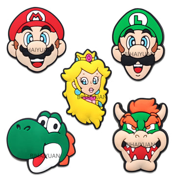 5pcs game character focal Bead
