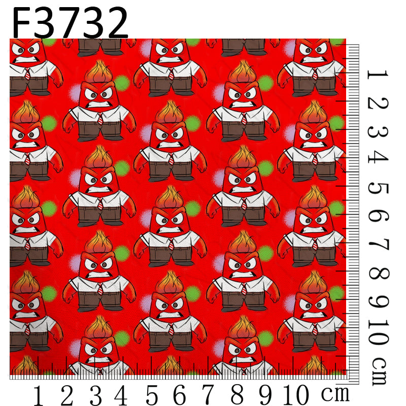 1 meter Inside out pure cotton fabric