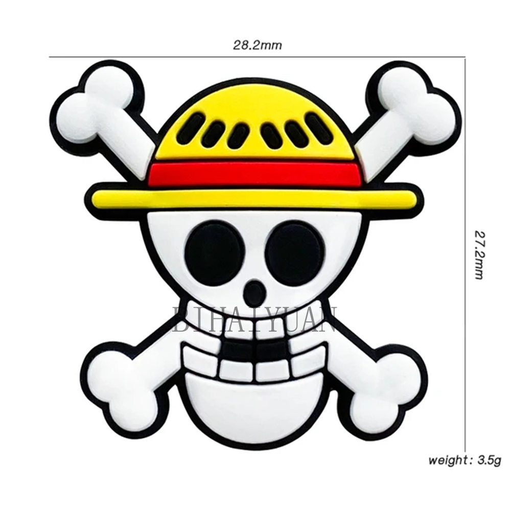 5Stk. One Piece Ruffy Son Goku-Hauptperlen