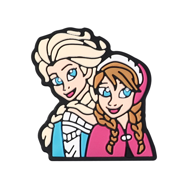 5Stk. Simba Zootopia Anna Elsa-Hauptperlen aus Silikon