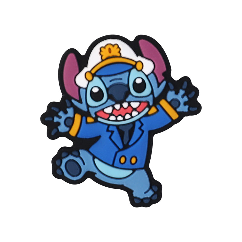 5Stk. Lilo-und-Stitch-Hauptperlen aus Silikon