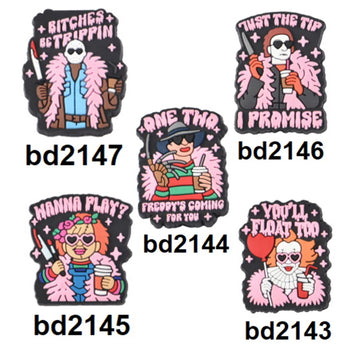 5pcs Horror focal Bead