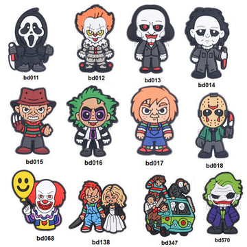 5pcs horror character focal Bead