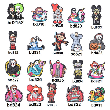 5pcs horror character focal Bead